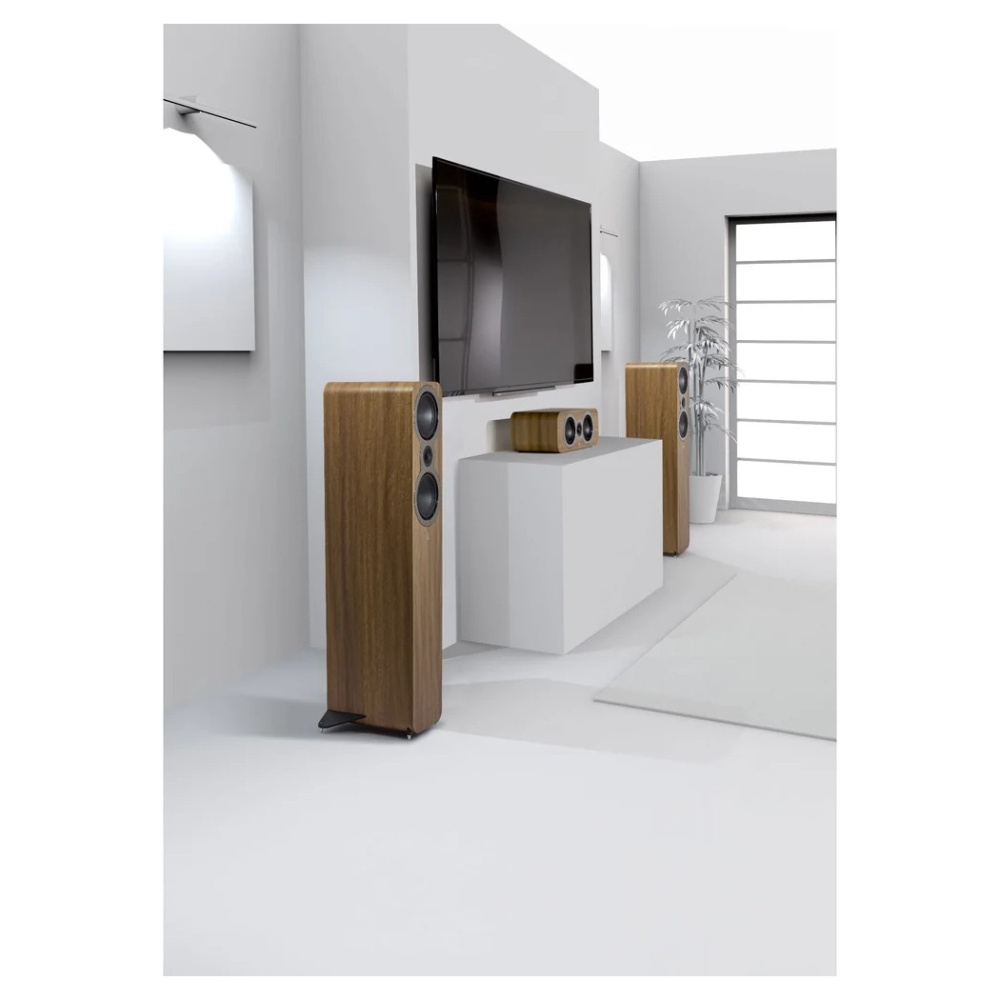 Q Acoustics 3040c Standlautsprecher, Eiche, Paar