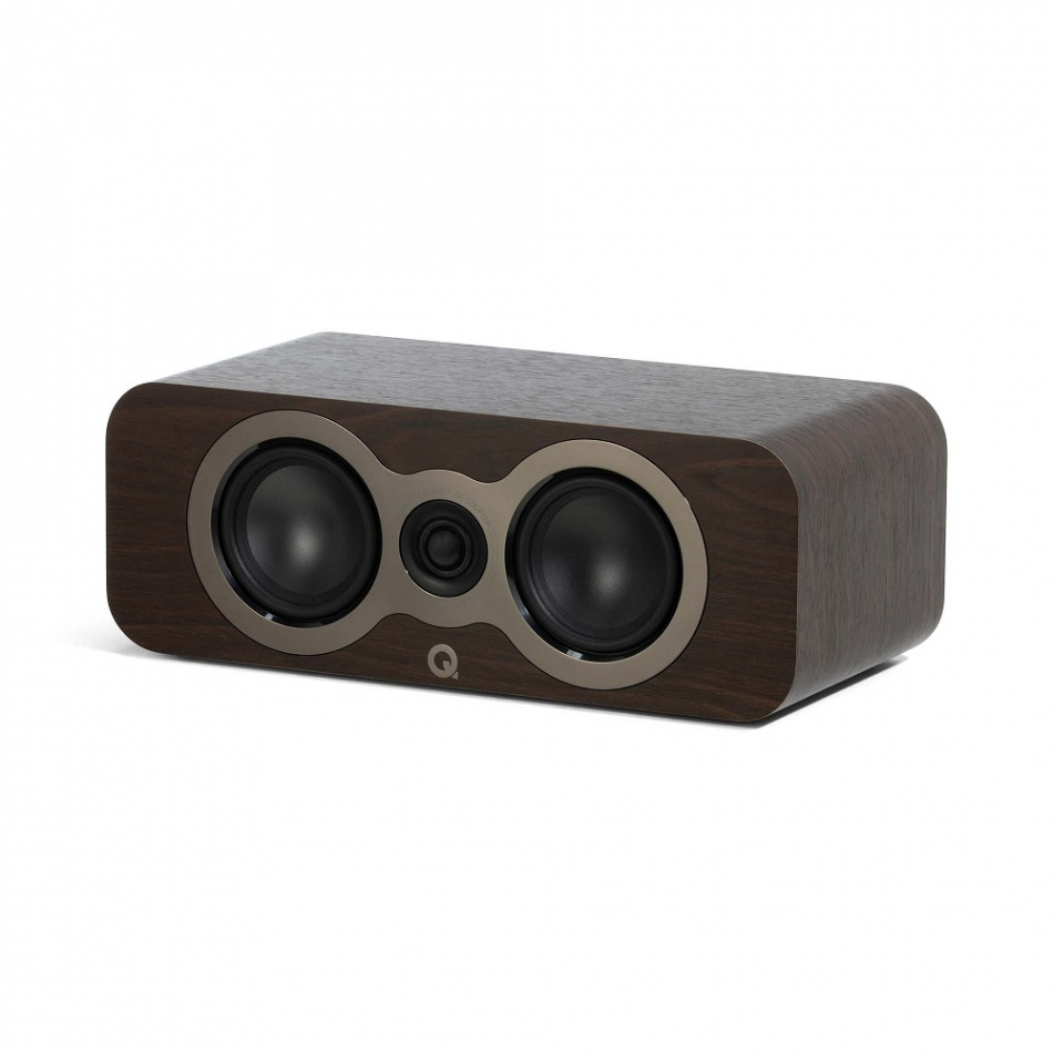 Q Acoustics 3090c Centerlautsprecher, Walnuss