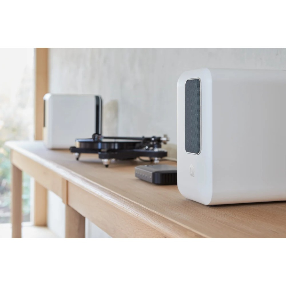 Q Acoustics 3010c Regallautsprecher, matt weiß