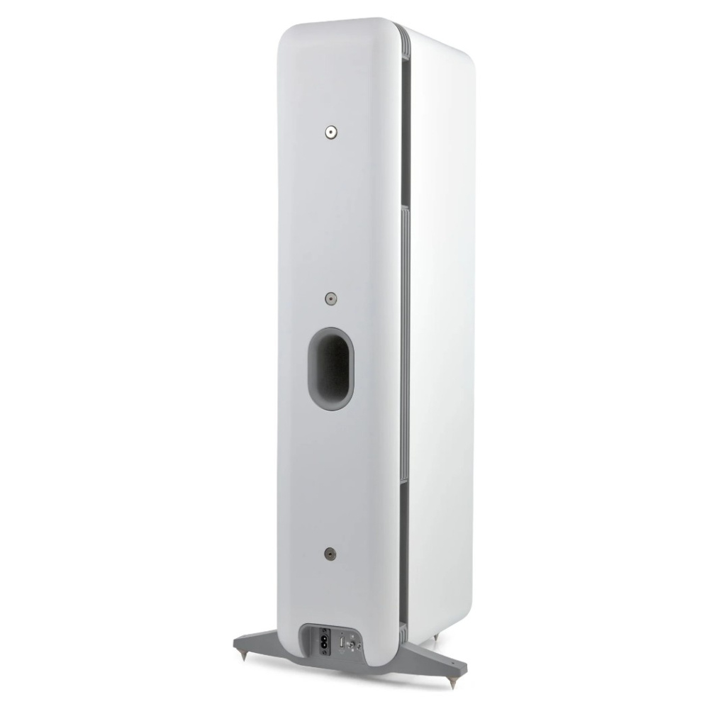 Q Acoustics QActive 400 aktive Standlautsprecher, mattweißes Paar