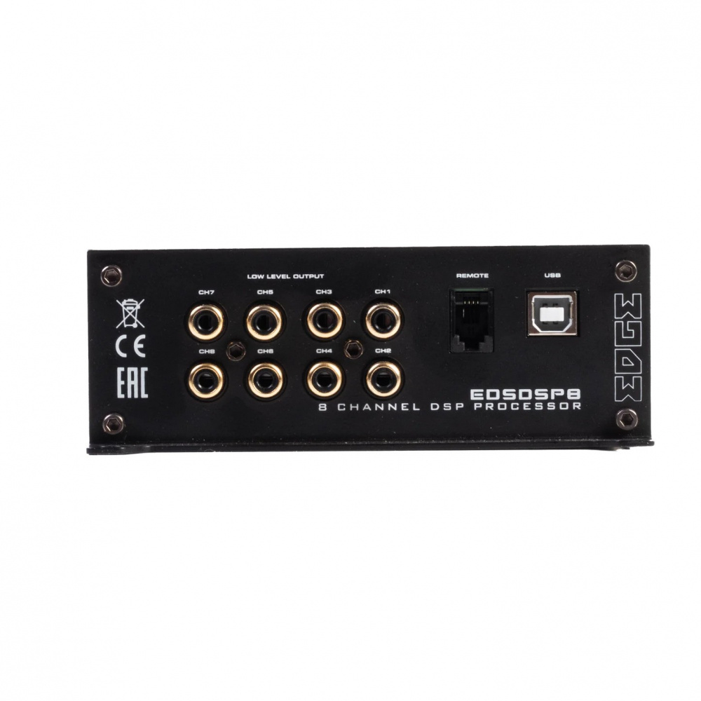 EDGE EDS8DSP-E3, appgesteuerter 8-Kanal-DSP