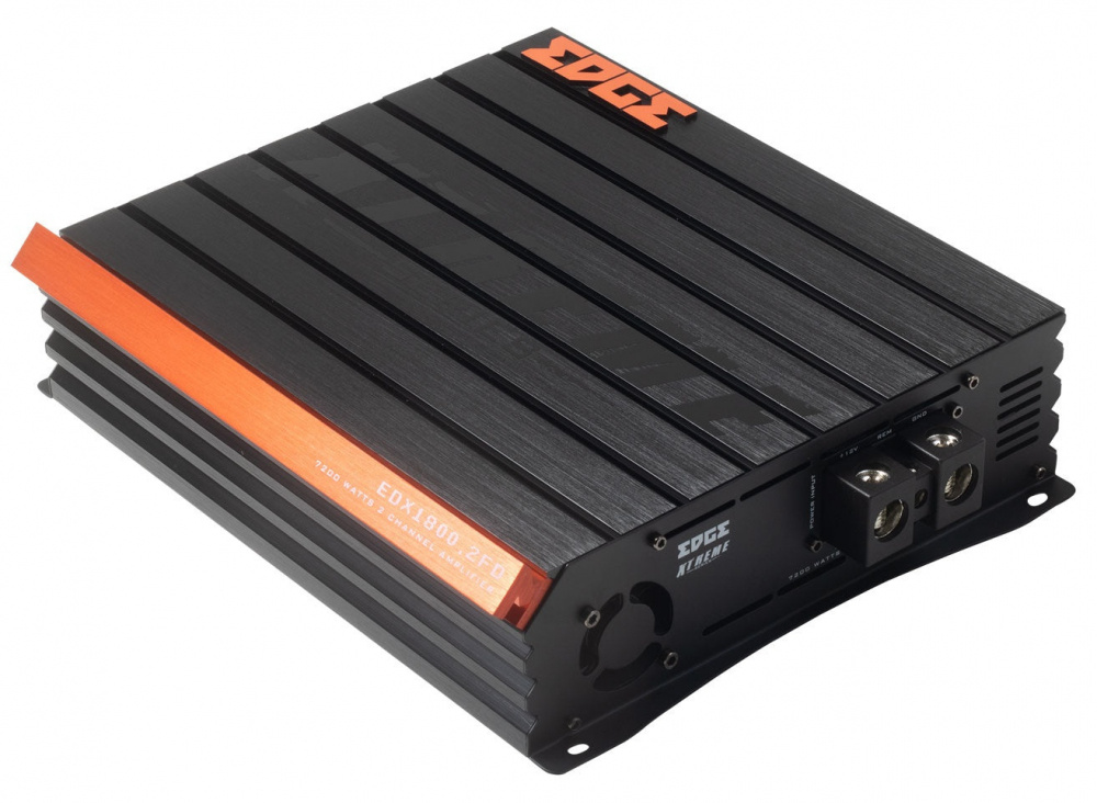EDGE EDX1800.2FD-E0, leistungsstarke 2-Kanal-Endstufe