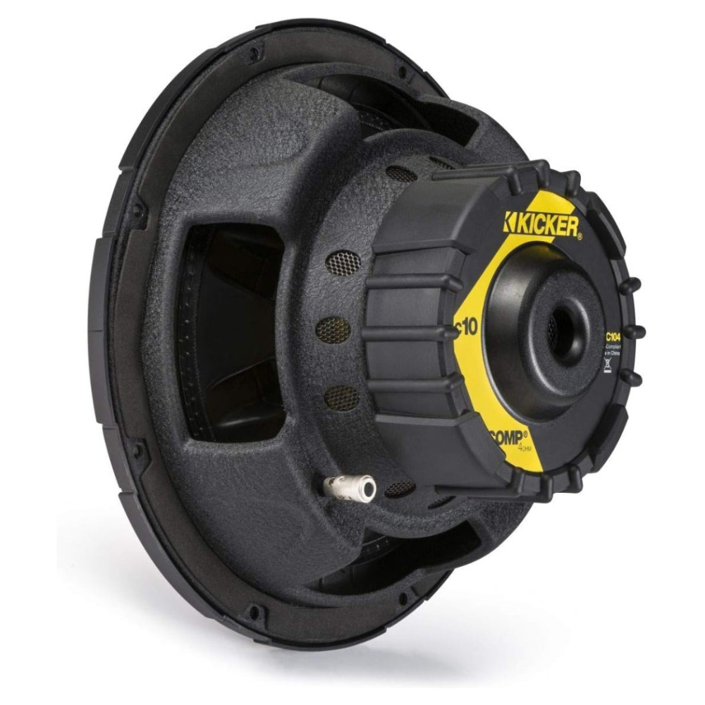 Kicker Comp C104, 10-Zoll-Subwoofer, 4 Ohm
