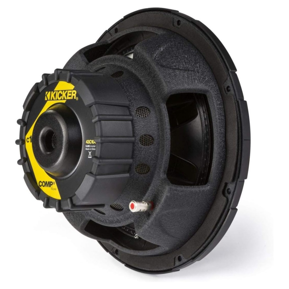 Kicker Comp C104, 10-Zoll-Subwoofer, 4 Ohm