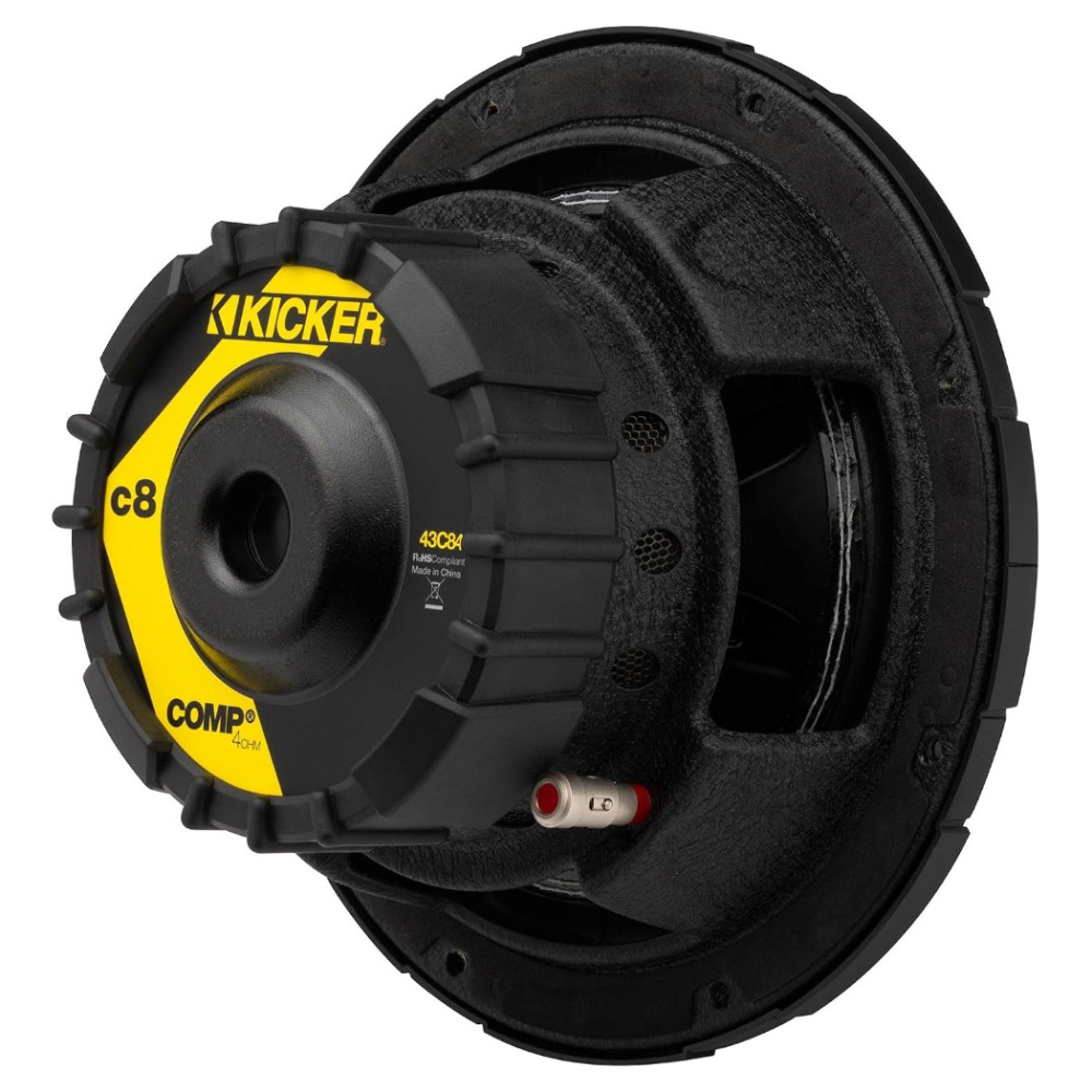 Kicker Comp C84, 8-Zoll-Tieftöner, 4 Ohm