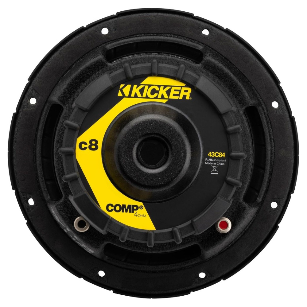 Kicker Comp C84, 8-Zoll-Tieftöner, 4 Ohm