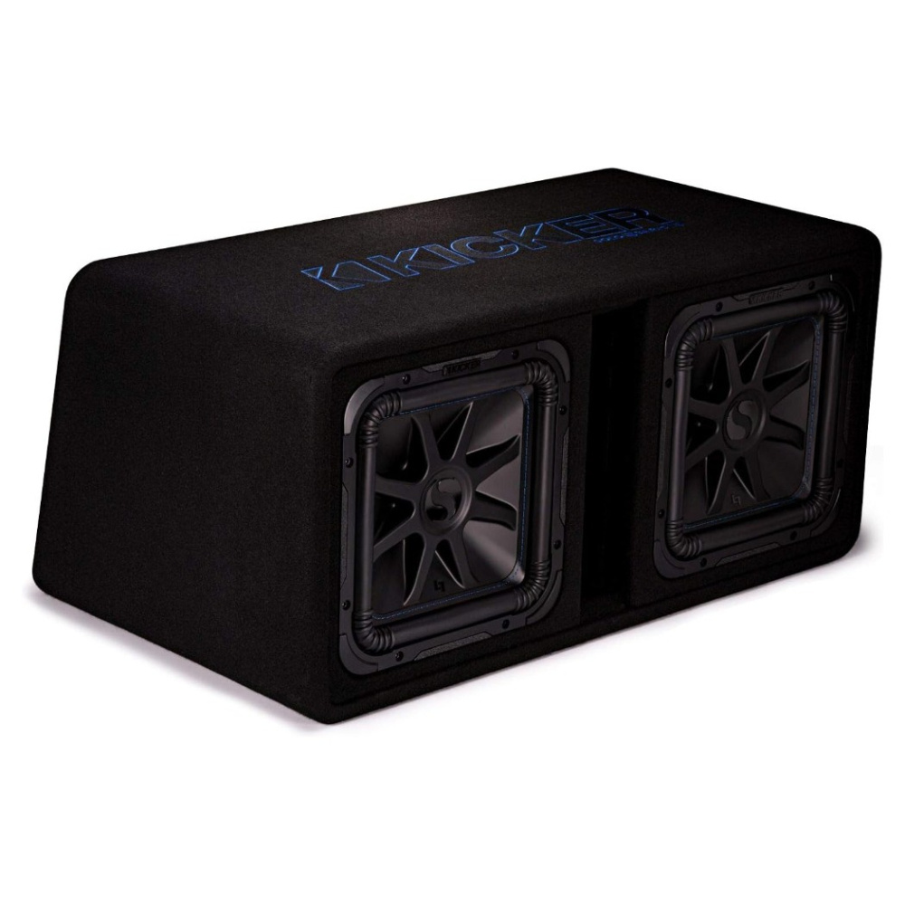 Kicker Solo-Baric L7S DL7S122, 2x12-Zoll-Bassreflexgehäuse, 2 Ohm