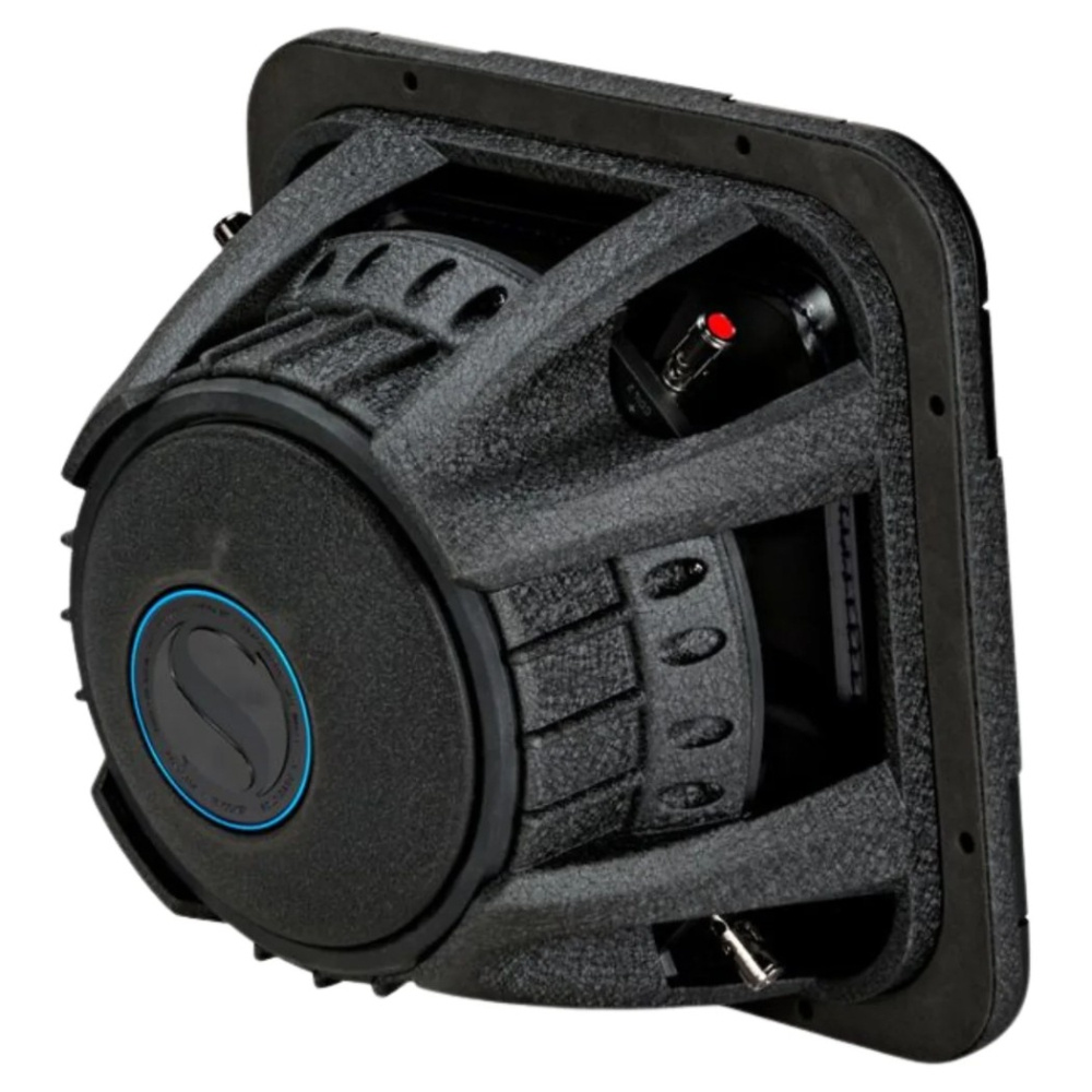 Kicker Solo-Baric L7S102, quadratischer 10-Zoll-Subwoofer, 2x2 Ohm