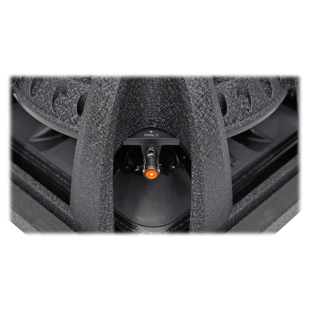 Kicker Solo-Baric L7S124, quadratischer 12-Zoll-Subwoofer, 2x4 Ohm