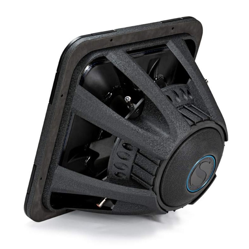 Kicker Solo-Baric L7S154, quadratischer 15-Zoll-Subwoofer, 2x4 Ohm