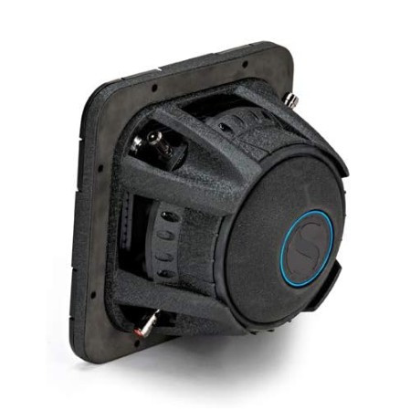 Kicker Solo-Baric L7S84, quadratischer 8-Zoll-Subwoofer, 2x4 Ohm