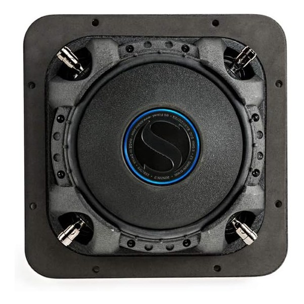 Kicker Solo-Baric L7S84, quadratischer 8-Zoll-Subwoofer, 2x4 Ohm
