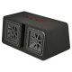 Kicker Solo-Baric DL7R122, 2 x 12 Zoll Subwoofer-Gehäuse, 2 Ohm Kicker Solo-Baric DL7R122, 2 x 12 Zoll Subwoofer-Gehäuse, 2 Ohm