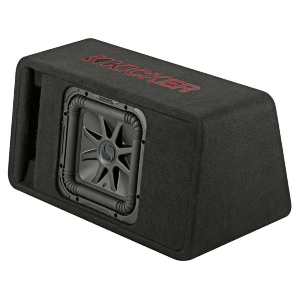Kicker Solo-Baric VL7R102, 10 Zoll Subwoofer-Gehäuse, 2 Ohm