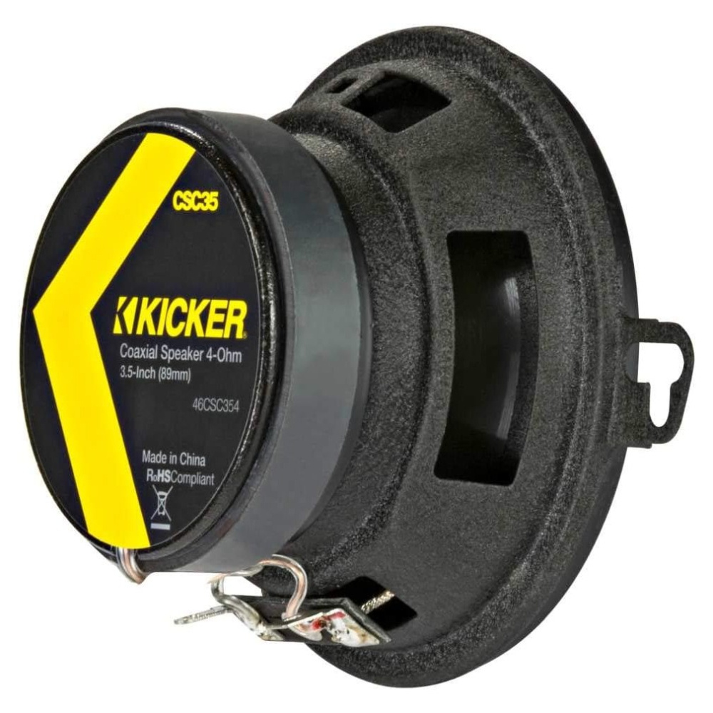 Kicker CS CSC354, 3.5 Zoll Koaxiallautsprecher, Paar