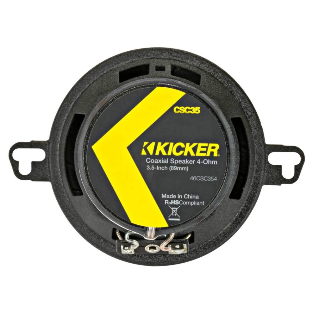 Kicker CS CSC354, 3.5 Zoll Koaxiallautsprecher, Paar
