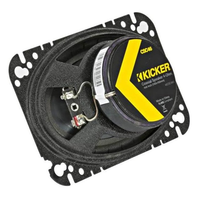Kicker CS CSC464, 4x6 Zoll Koaxiallautsprecher, Paar