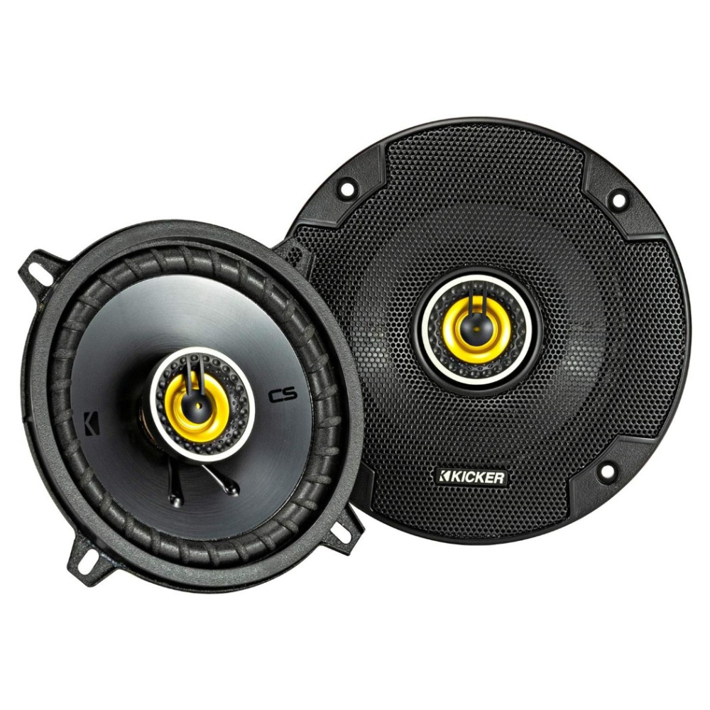 Kicker CS CSC54, 5.25 Zoll Koaxiallautsprecher, Paar