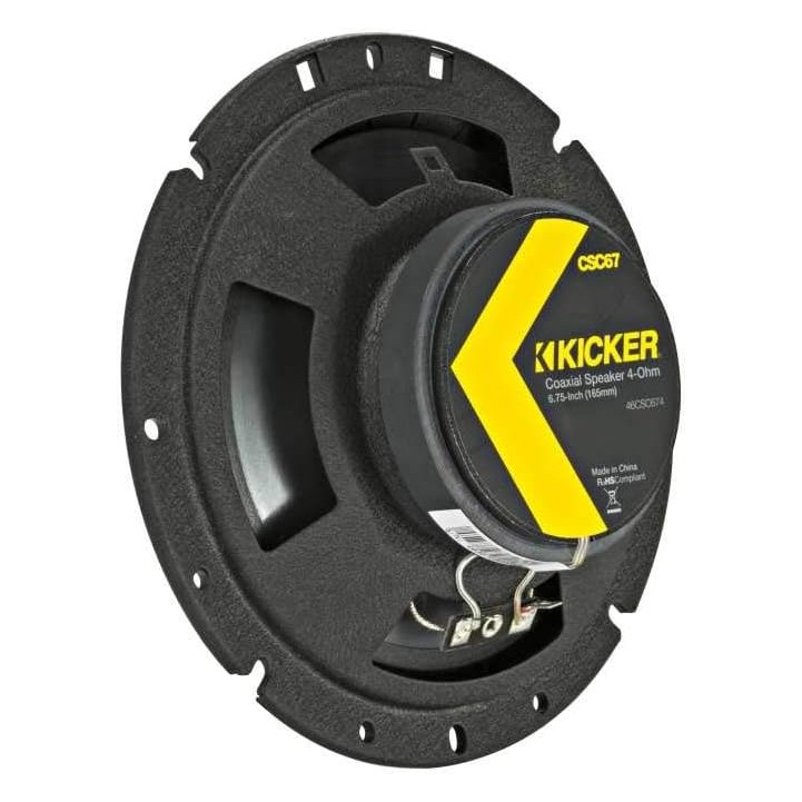 Kicker CS CSC674, 6.75 Zoll Koaxiallautsprecher, Paar