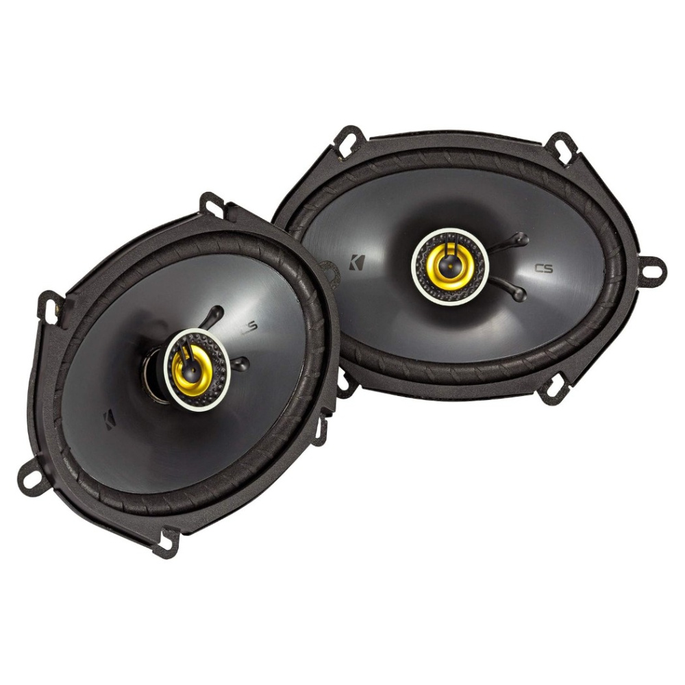 Kicker CS CSC684, 6x8 Zoll Koaxiallautsprecher, Paar