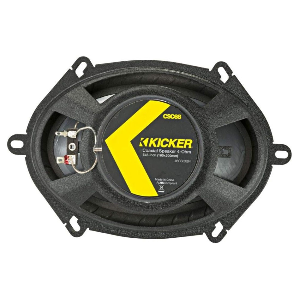 Kicker CS CSC684, 6x8 Zoll Koaxiallautsprecher, Paar
