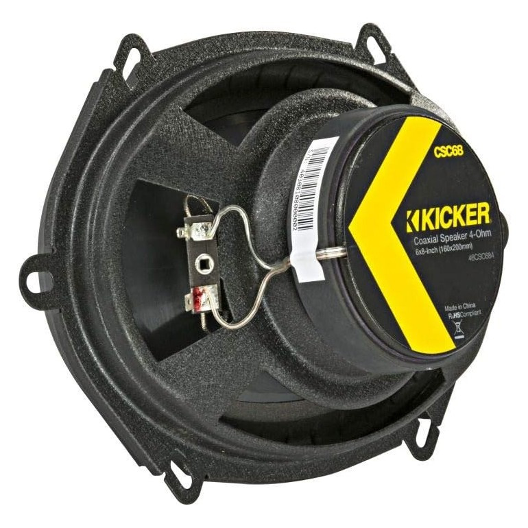 Kicker CS CSC684, 6x8 Zoll Koaxiallautsprecher, Paar