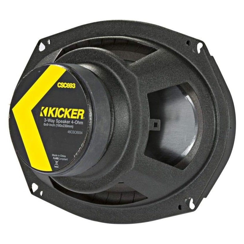 Kicker CS CSC6934, 6x9 Zoll Koaxiallautsprecher, Paar