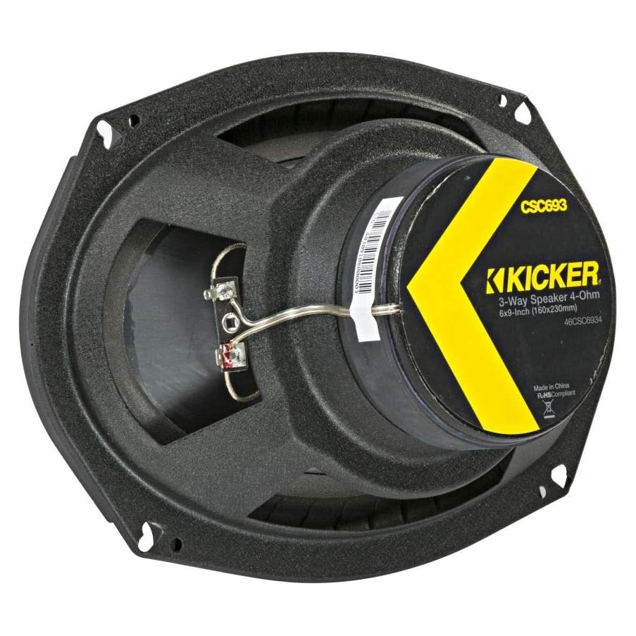 Kicker CS CSC6934, 6x9 Zoll Koaxiallautsprecher, Paar