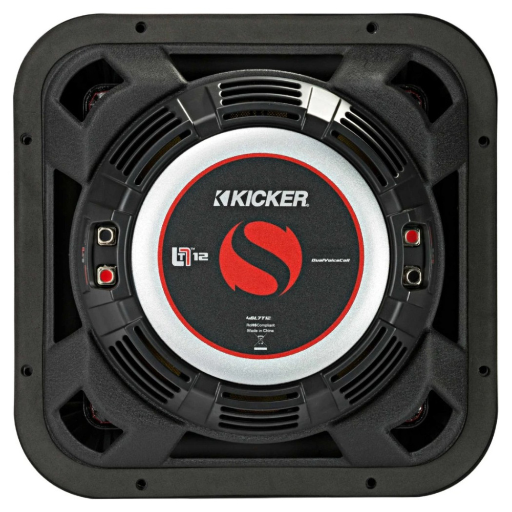 Kicker Solo-Baric L7T124, 12-Zoll Subwoofer, 2 x 4 Ohm