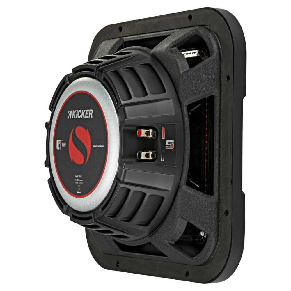 Kicker Solo-Baric L7T124, 12-Zoll Subwoofer, 2 x 4 Ohm
