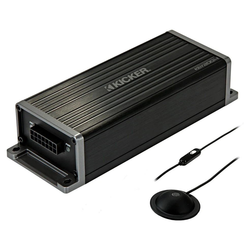 Kicker KEY200.4ISO, 4-kanalige Plug & Play DSP-Endstufe