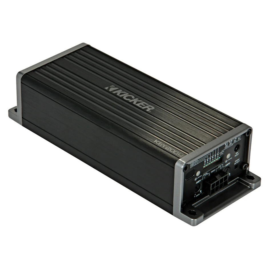 Kicker KEY200.4ISO, 4-kanalige Plug & Play DSP-Endstufe