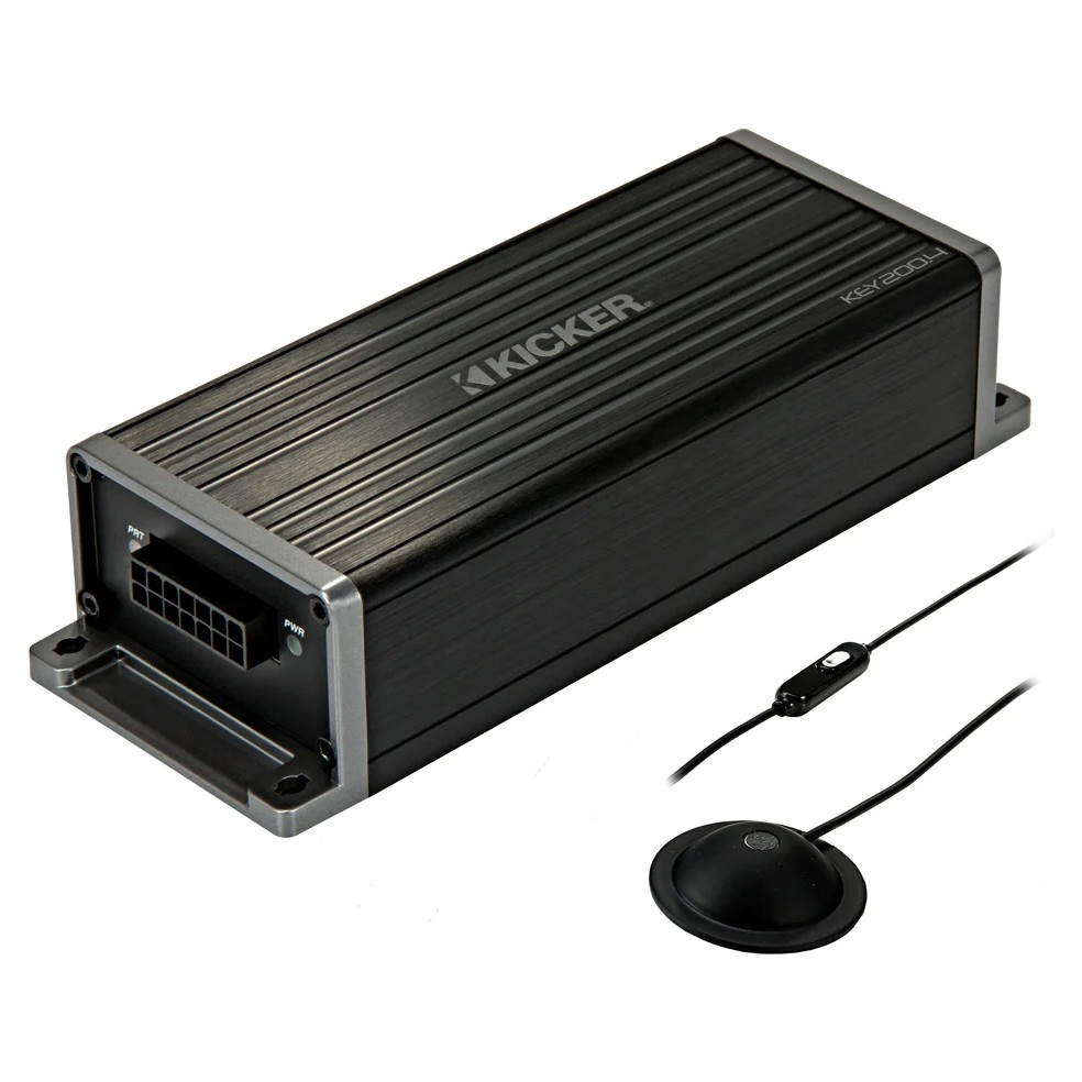 Kicker KEY200.4, 4-Kanal-DSP-Endstufe