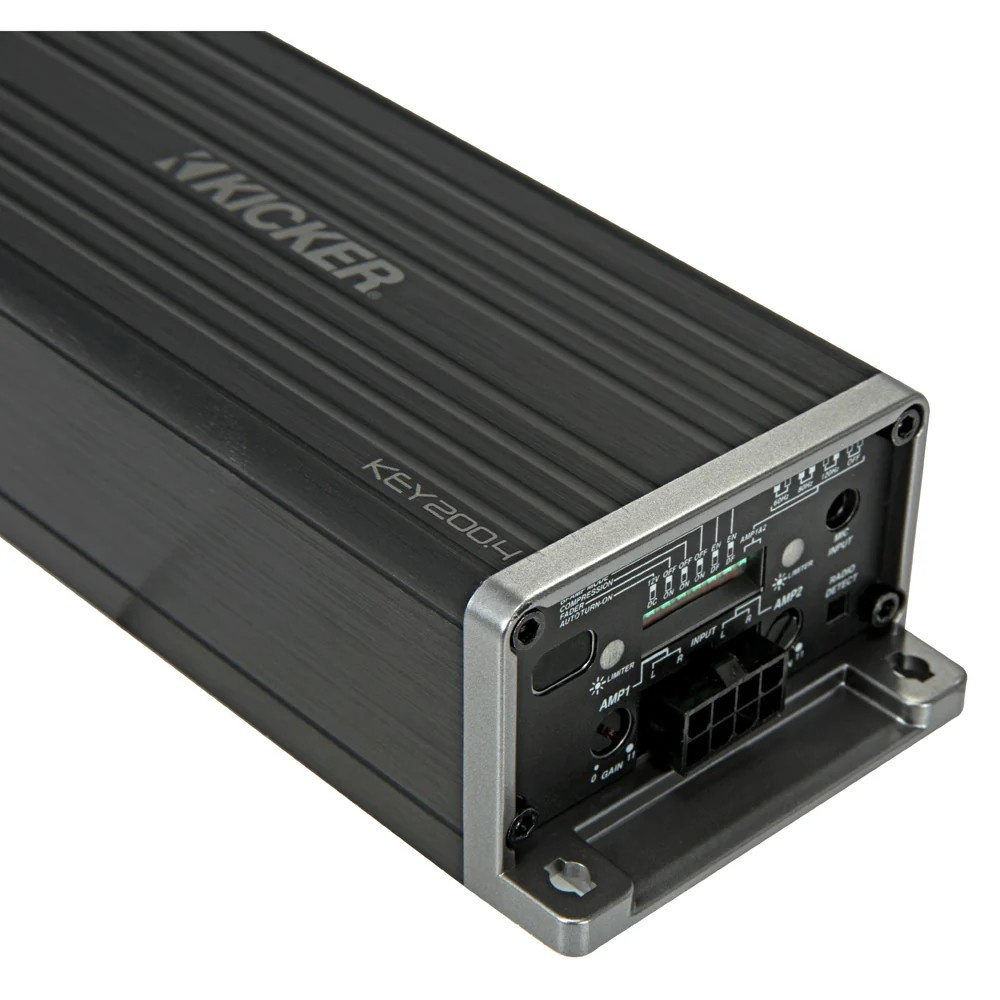 Kicker KEY200.4, 4-Kanal-DSP-Endstufe