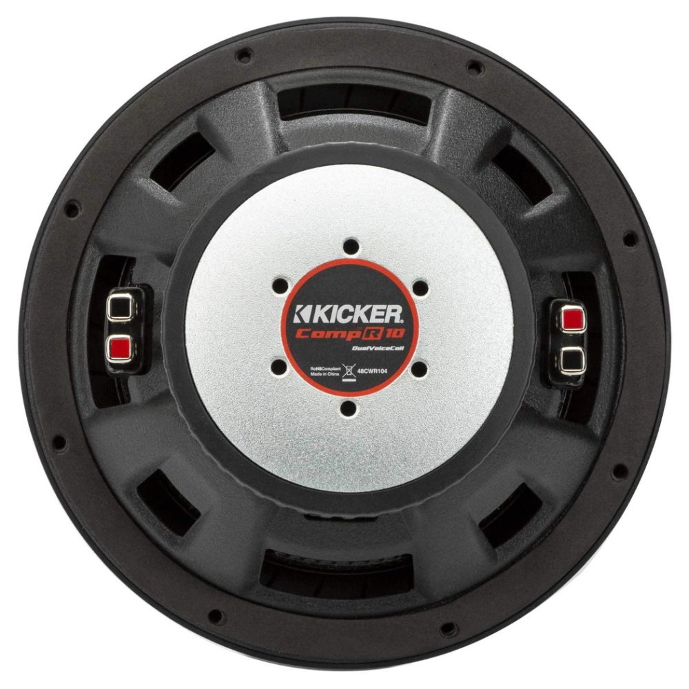 Kicker CompR CWR102, 10-Zoll Subwoofer, 2 x 2 Ohm
