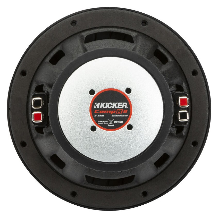Kicker CompR CWR82, 8-Zoll Subwoofer, 2 x 2 Ohm