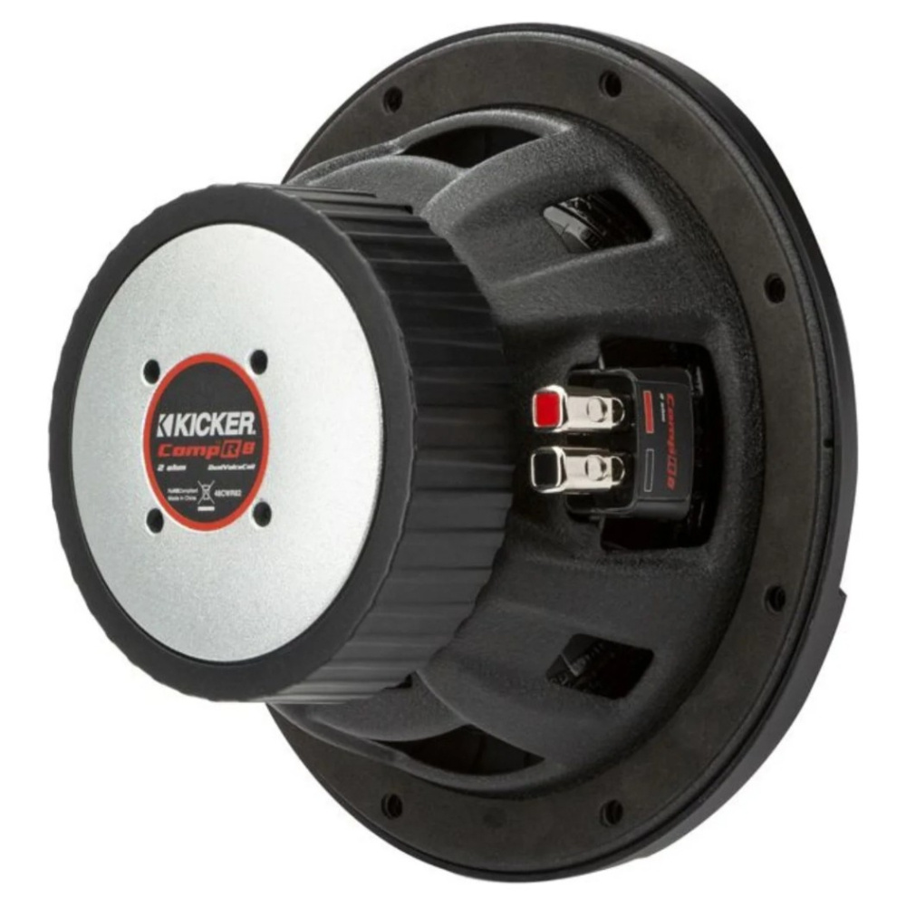 Kicker CompR CWR84, 8-Zoll Subwoofer, 2 x 4 Ohm