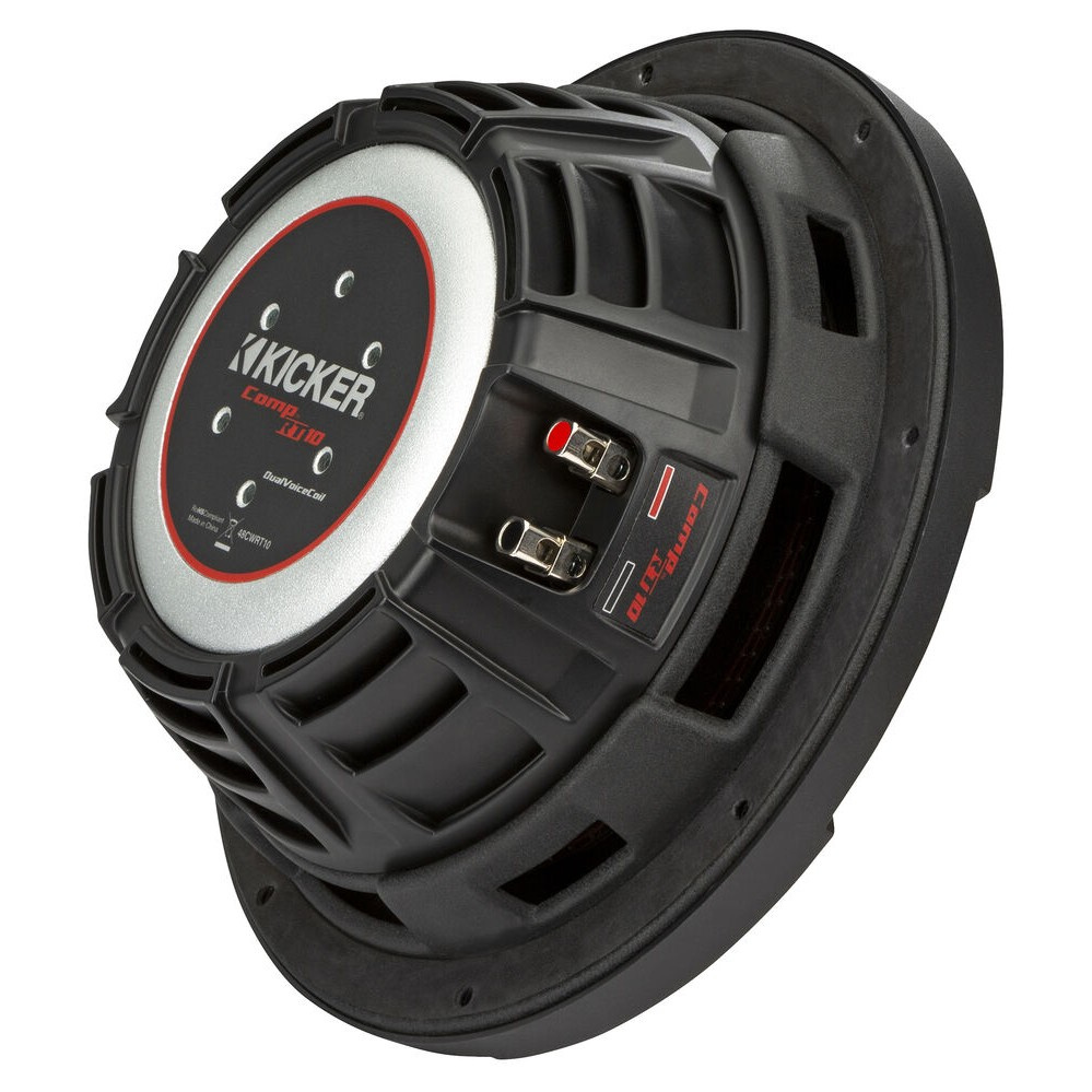 Kicker CompRT CWRT102, 10-Zoll Subwoofer, 2 x 2 Ohm