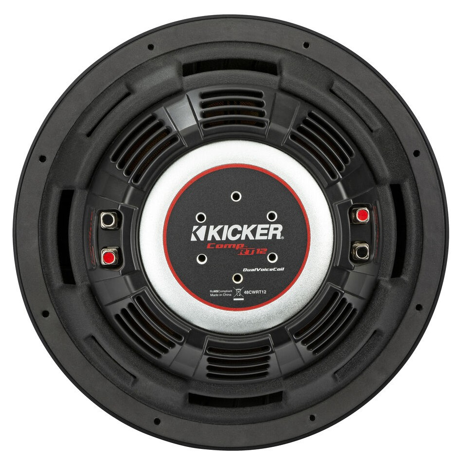Kicker CompRT CWRT122, 12-Zoll Subwoofer, 2 x 2 Ohm