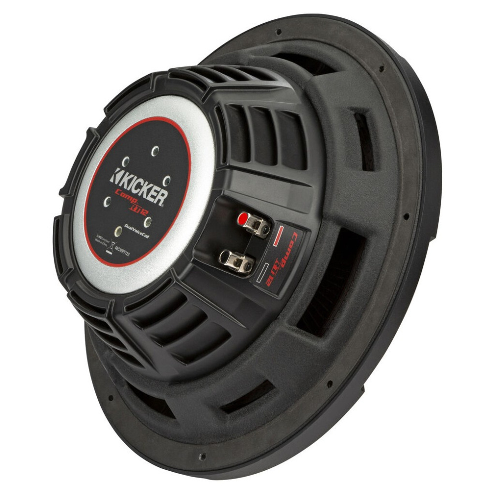 Kicker CompRT CWRT122, 12-Zoll Subwoofer, 2 x 2 Ohm