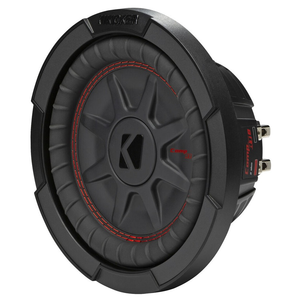Kicker CompRT CWRT84, 8-Zoll Subwoofer, 2 x 4 Ohm