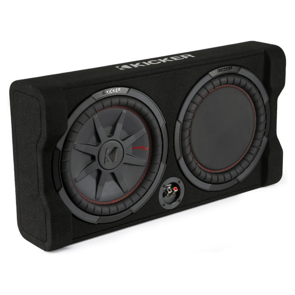 Kicker CompRT TRTP122, 12 Zoll Subwoofer-Gehäuse, 2 Ohm