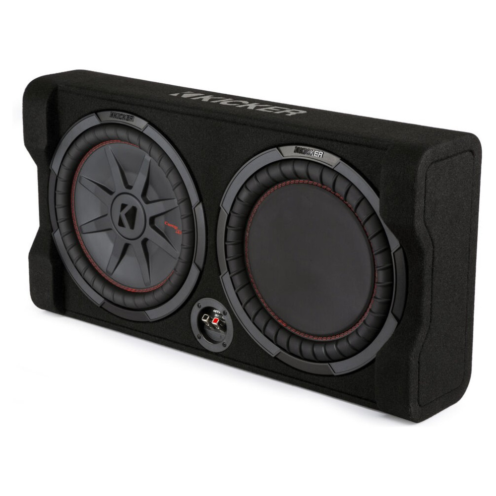 Kicker CompRT TRTP122, 12 Zoll Subwoofer-Gehäuse, 2 Ohm
