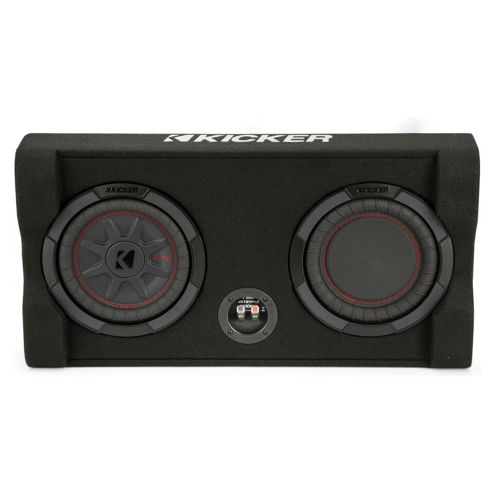 Kicker CompRT TRTP82, 8 Zoll Subwoofer-Gehäuse, 2 Ohm
