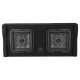 Kicker Solo-Baric DL7TDF122, 2 x 12 Zoll Subwoofer-Gehäuse, 2 Ohm Kicker Solo-Baric DL7TDF122, 2 x 12 Zoll Subwoofer-Gehäuse, 2 Ohm
