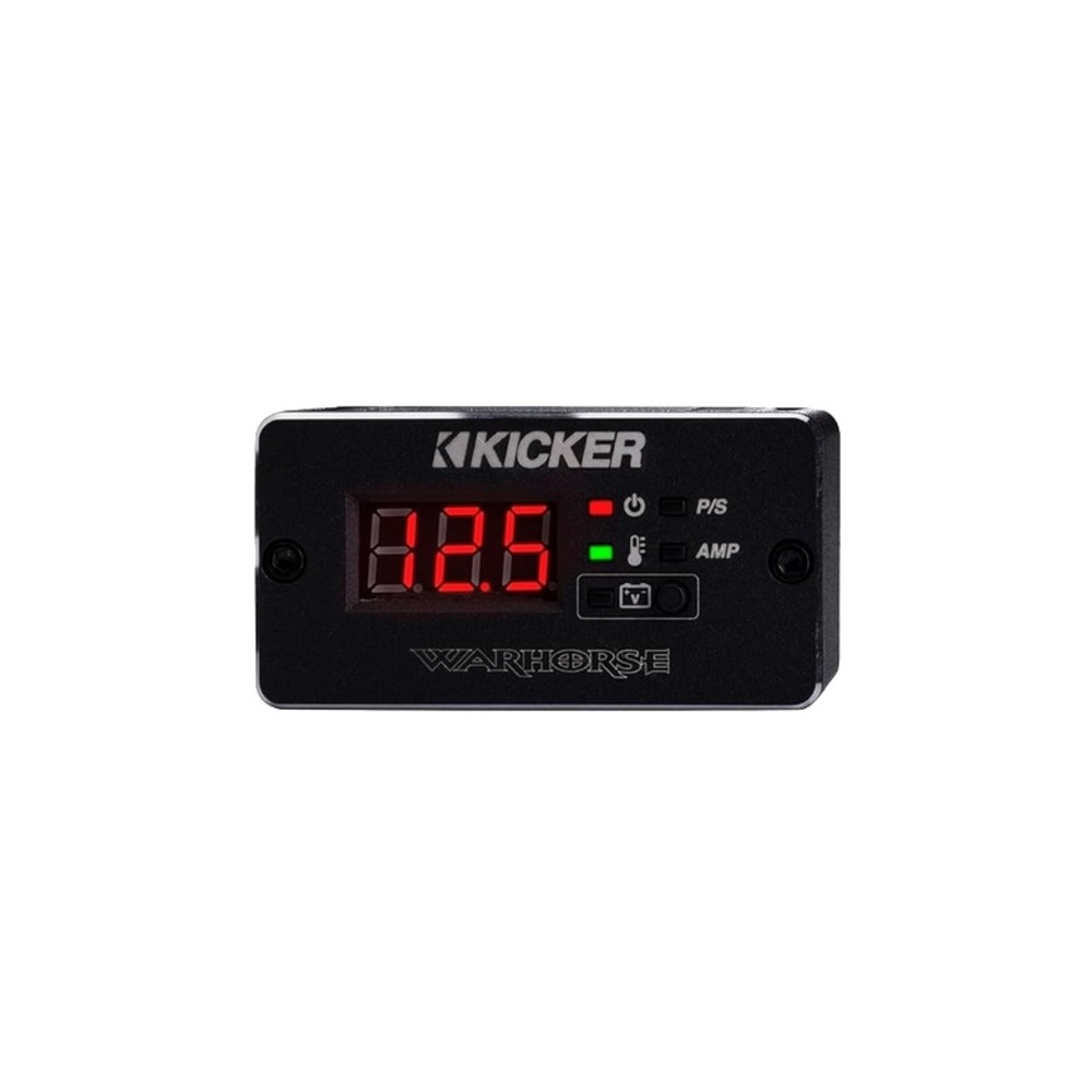 Kicker Warhorse WXA1000.4, leistungsstarke 4-Kanal-Endstufe