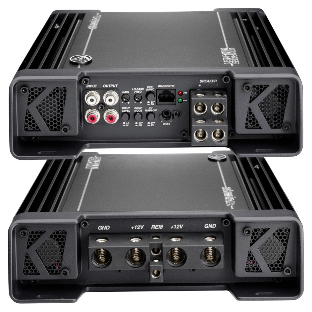 Kicker Warhorse WXA3600.1, leistungsstarke Monoblock-Endstufe