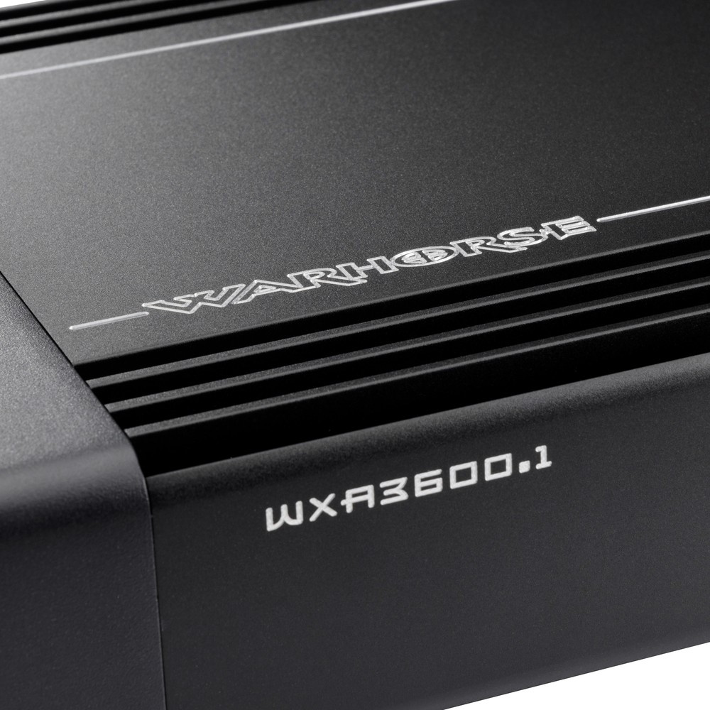 Kicker Warhorse WXA3600.1, leistungsstarke Monoblock-Endstufe