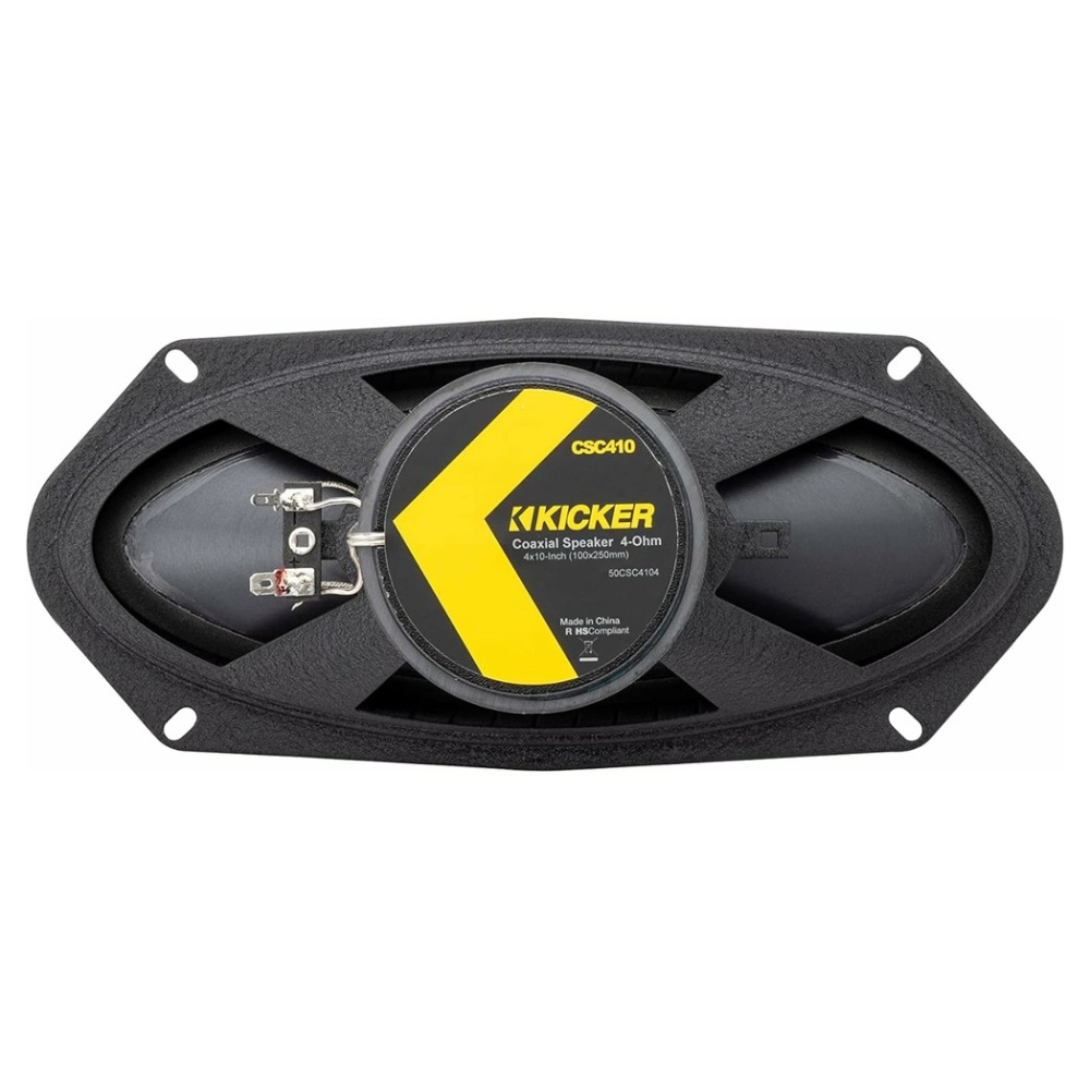 Kicker CS CSC4104, 4x10-Zoll-Koaxiallautsprecher, Paar