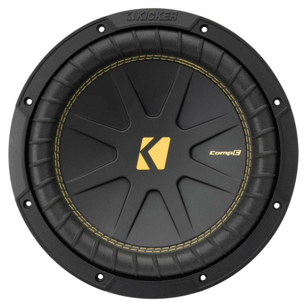 Kicker CompC CWCD104, 10-Zoll-Subwoofer, 2x4 Ohm
